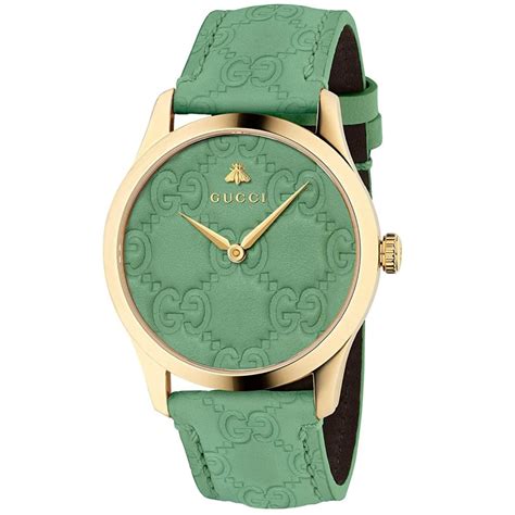 gucci watch women green